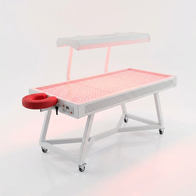 Red Light Therapy Bed, Adjustable Canopy, Full-Body Coverage