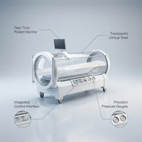 Oxythera V360 Hyperbaric Chamber — infographic