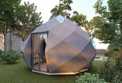 Patio Elegance Zomes Pod – 120 sq ft Eco-Friendly Outdoor Office Pod