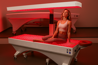 Red Light Therapy Bed, Adjustable Canopy, Full-Body Coverage