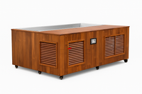 Cold Plunge Tub Designed for Daily Recovery, Cedar Cabinet, 304 Stainless Steel, High-Capacity Chiller