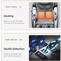 Massage Chair Engineered for Full Body, AI-Powered Technology, Premium Leather, Smart Body Scanning