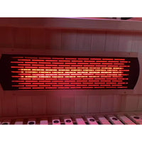 Home Infrared Sauna Cabin Built for Daily Wellness, FSC-Certified Wood, Multi-Zone Heating, Glass Panels