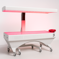 Red Light Therapy Bed, Adjustable Canopy, Full-Body Coverage
